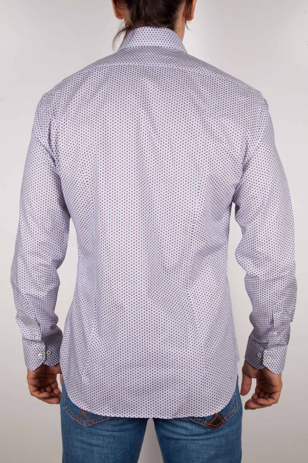 Poggianti Camicia Fantasia collo francese Nuova