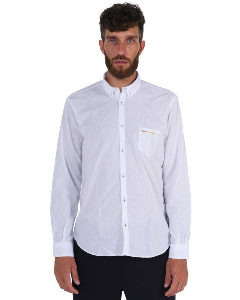 Poggianti Camicia Fantasia Collo Morbido 2025