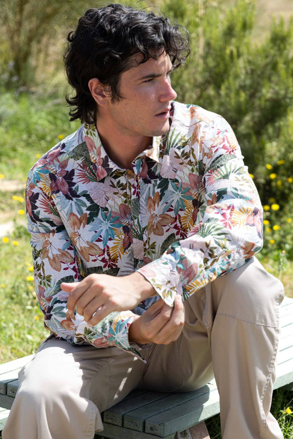 Poggianti Camicia uomo spring summer 24 PISA-66F-203 Prezzo Ridotto