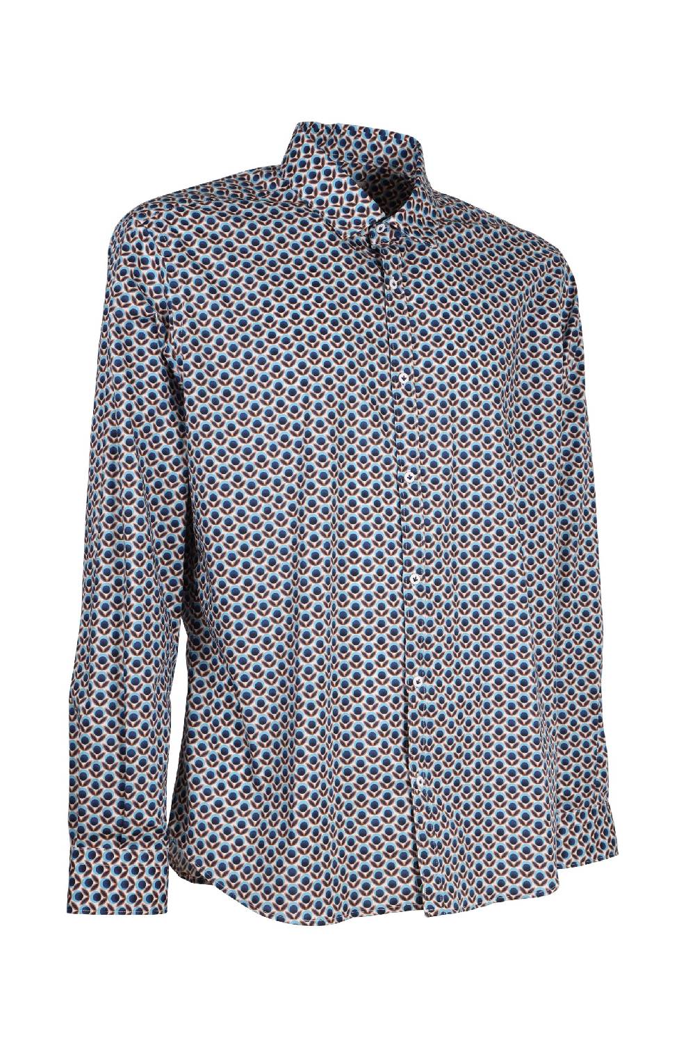 Poggianti Camicia uomo spring summer 24 PISA-73F-110 Convenienza