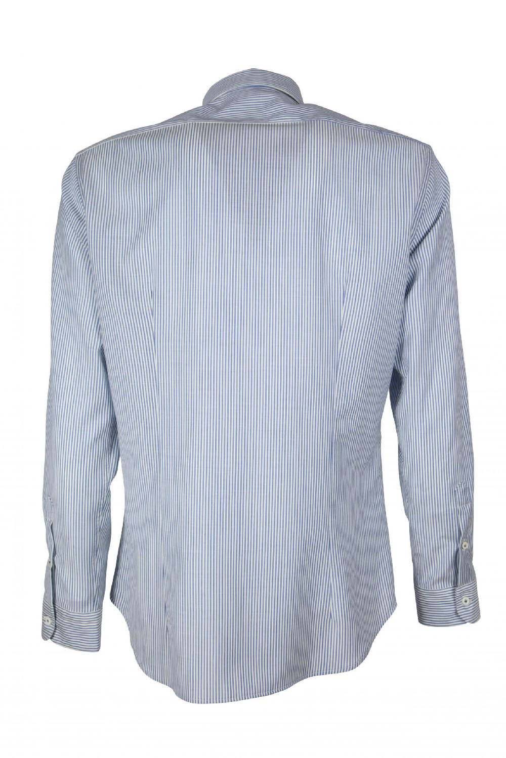 Poggianti Camicia in lana merinos REDA a righe PISA-64-117-01 Hotsell