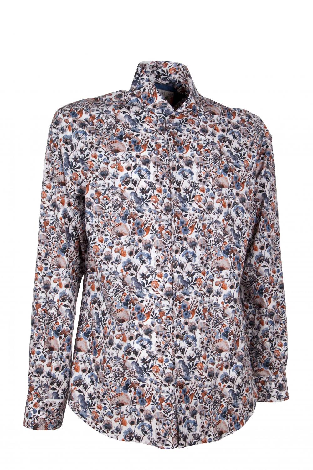 Poggianti Camicia uomo cotone con stampa floreale SIGNA-65-146-01 Negozio