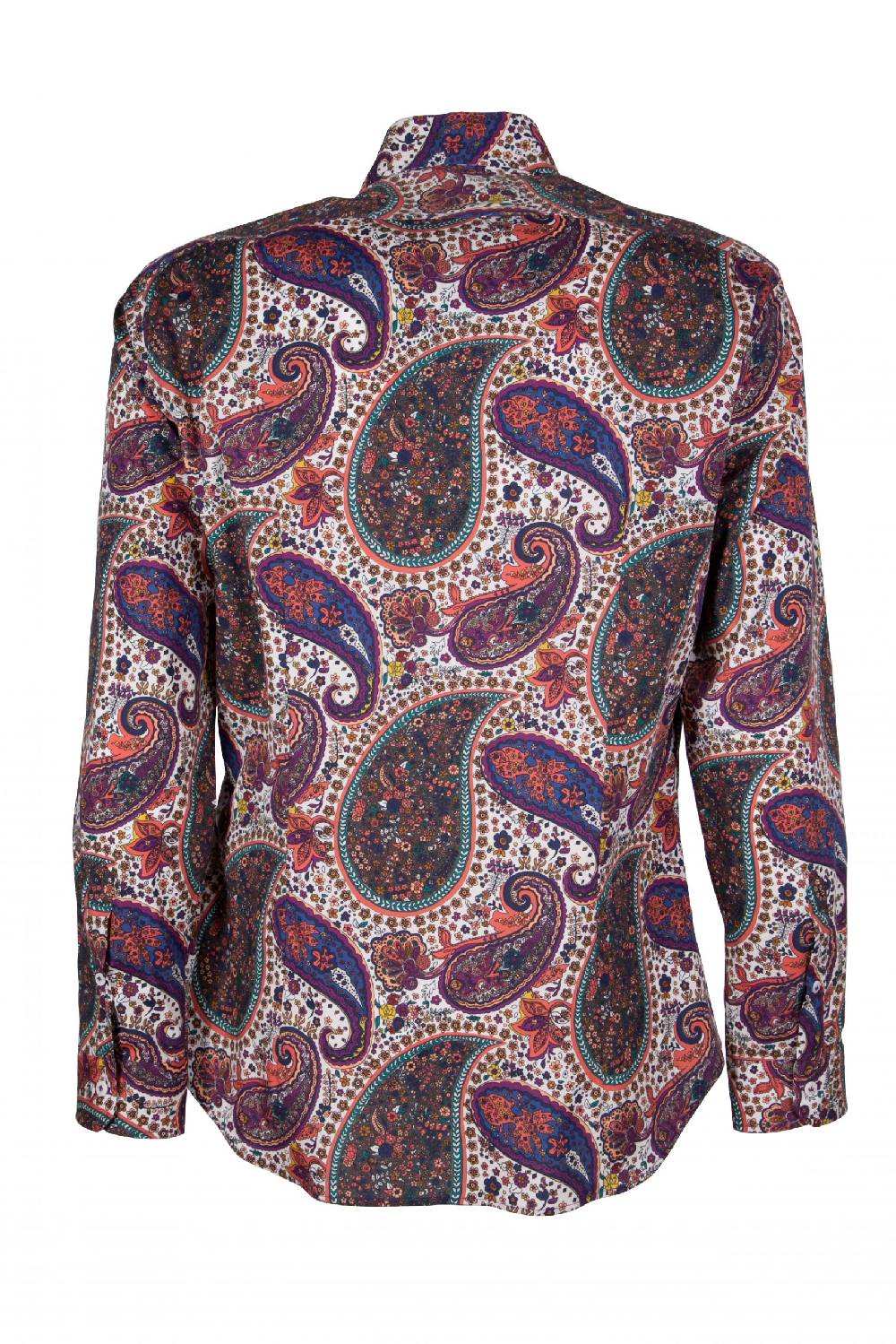 Poggianti Camicia uomo stretch con stampa Paisley PISA-31F-161-01 Acquista Ora