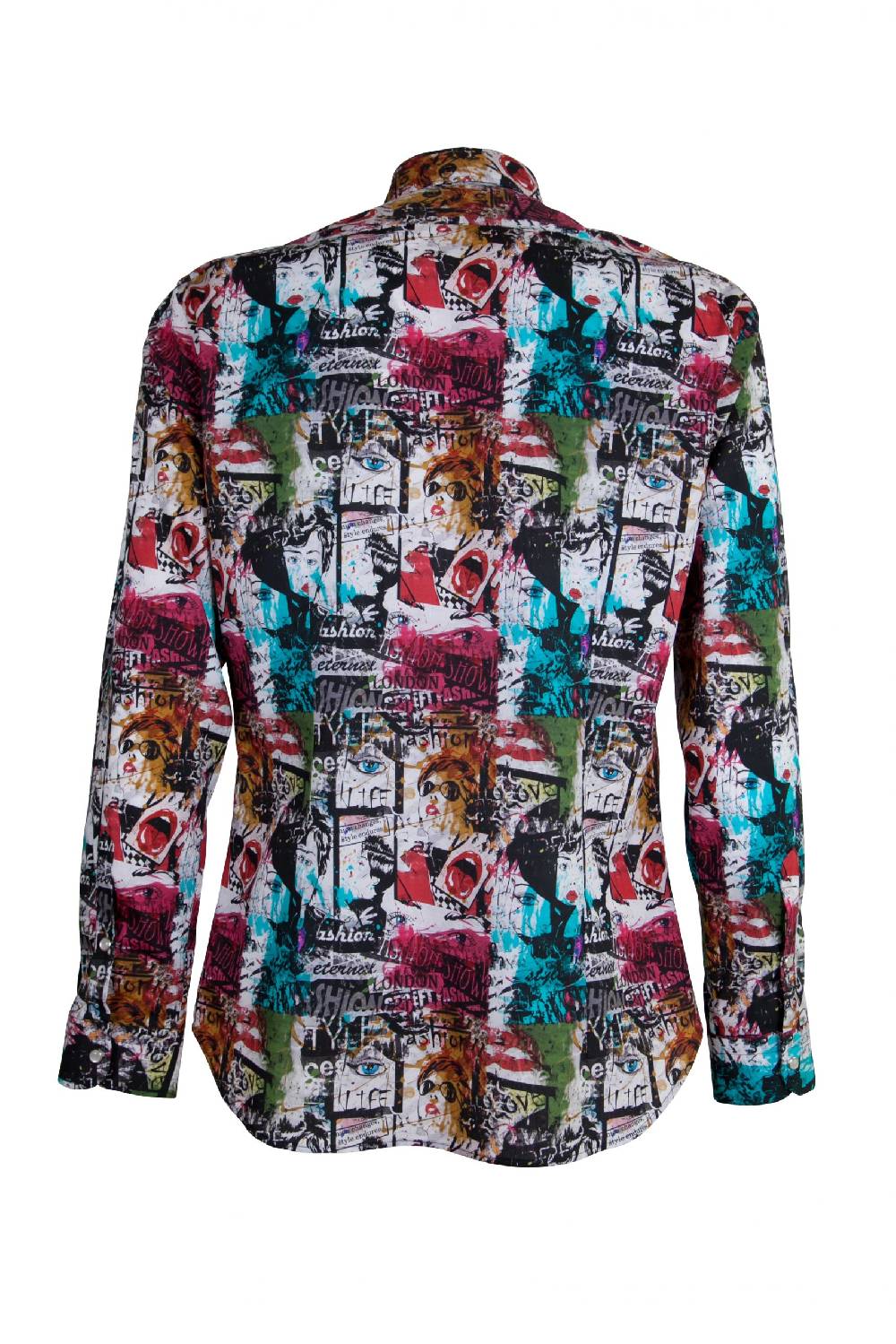 Poggianti Camicia Fantasia FIRENZE-60F-750 Consegna Veloce