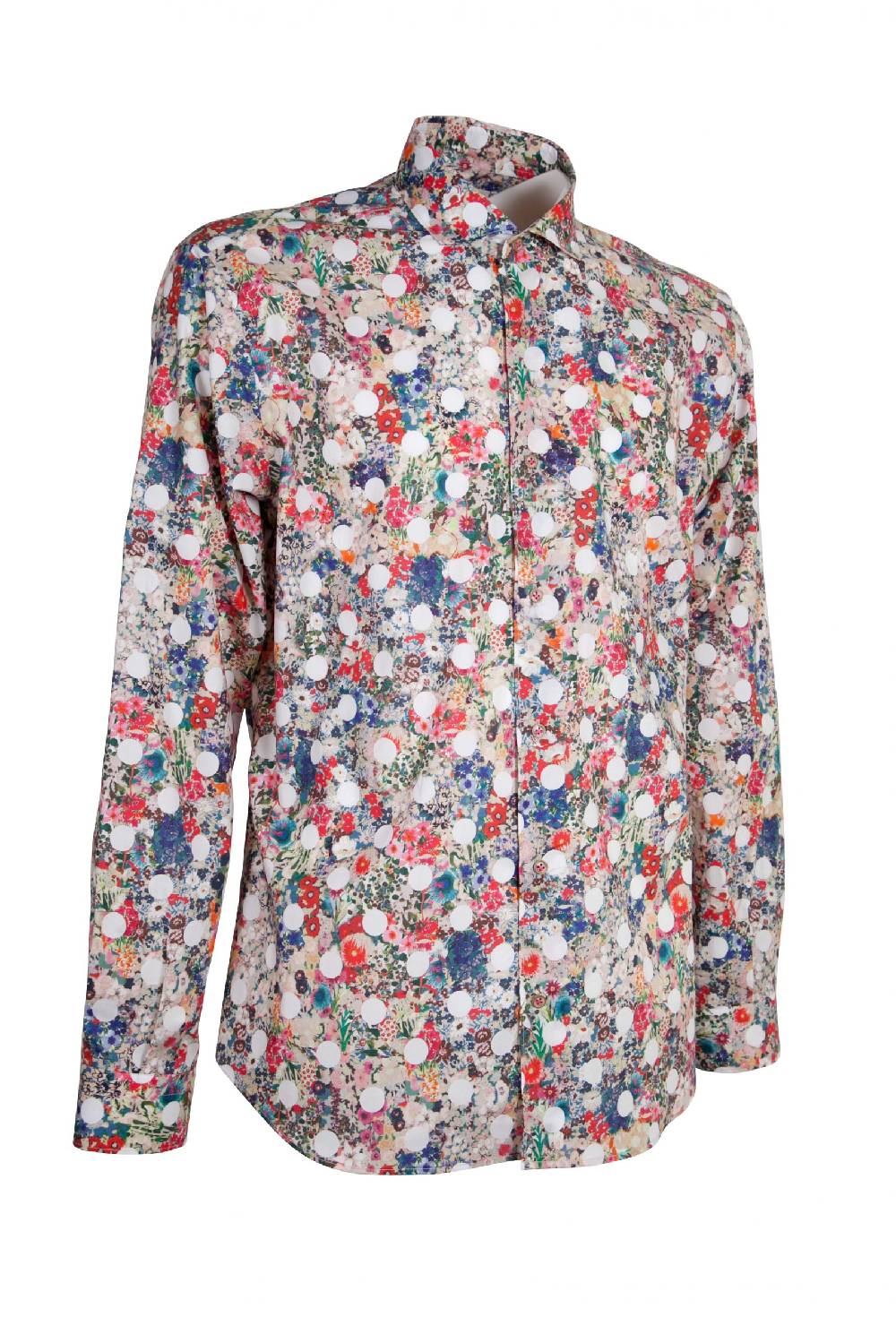 Poggianti Camicia Fantasia FIRENZE-65F-720 Affare Del Giorno