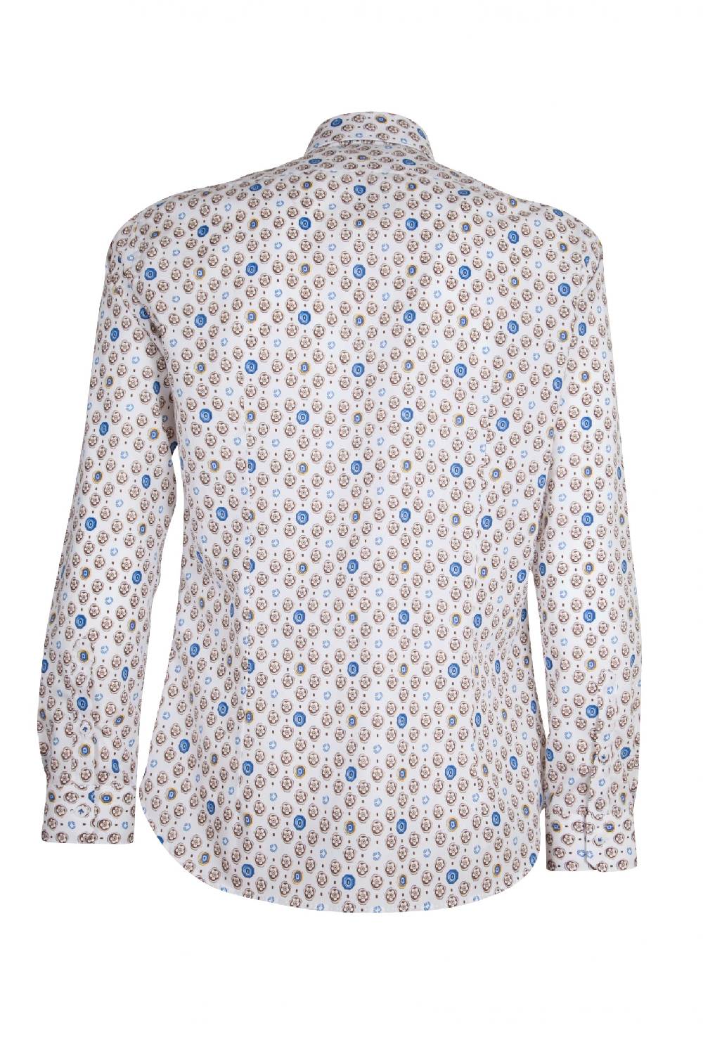 Poggianti Camicia Fantasia BUCINE-62M-712-02 Prezzo Ridotto