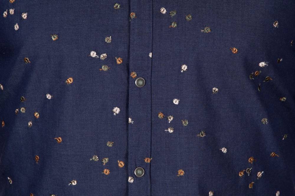 Poggianti Camicia in Denim con ricami PISA-62-607 Hotsell