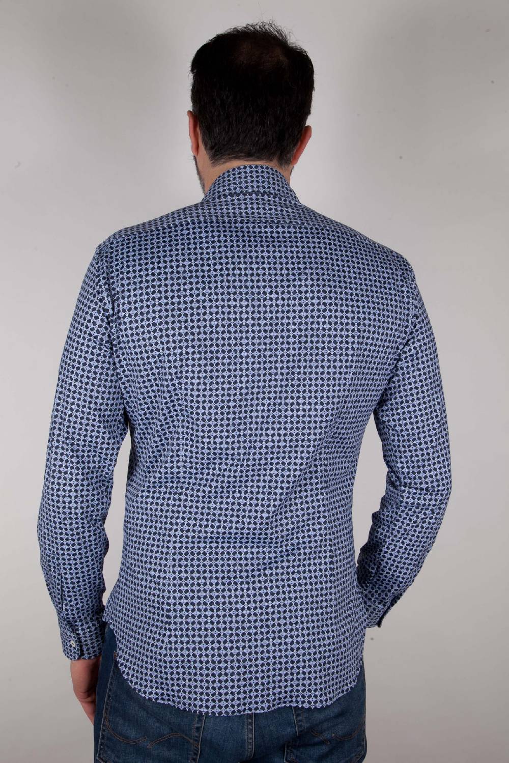 Poggianti Camicia in Tessuto tecnico ACTIVE 601 Vendita Economica