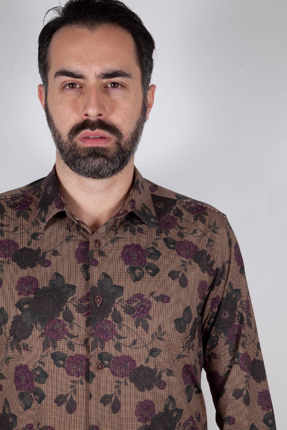 Poggianti Camicia in Tessuto tecnico ACTIVE 597 I Più Venduti