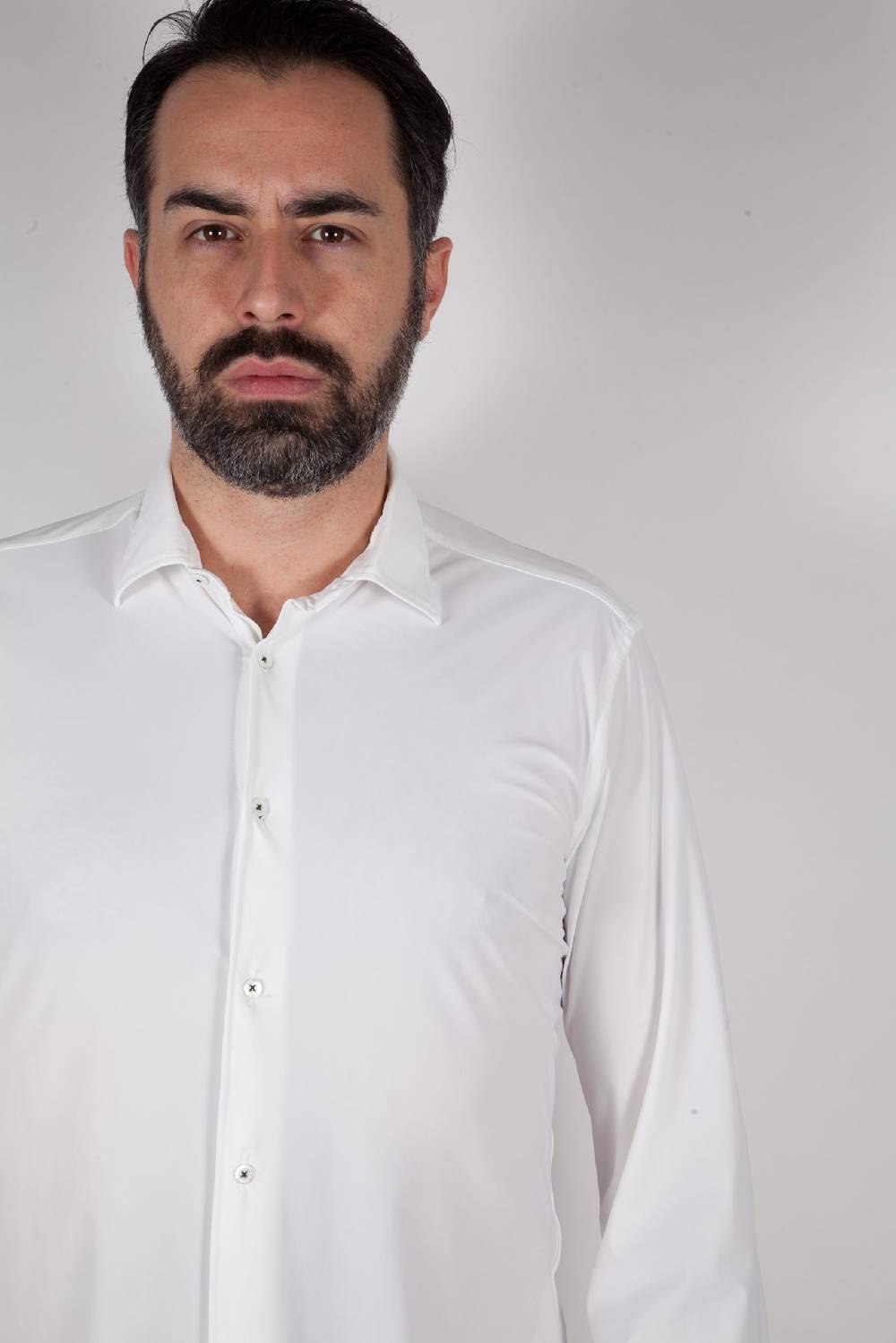 Poggianti Camicia in Tessuto tecnico ACTIVE 596-01 Vendite Flash