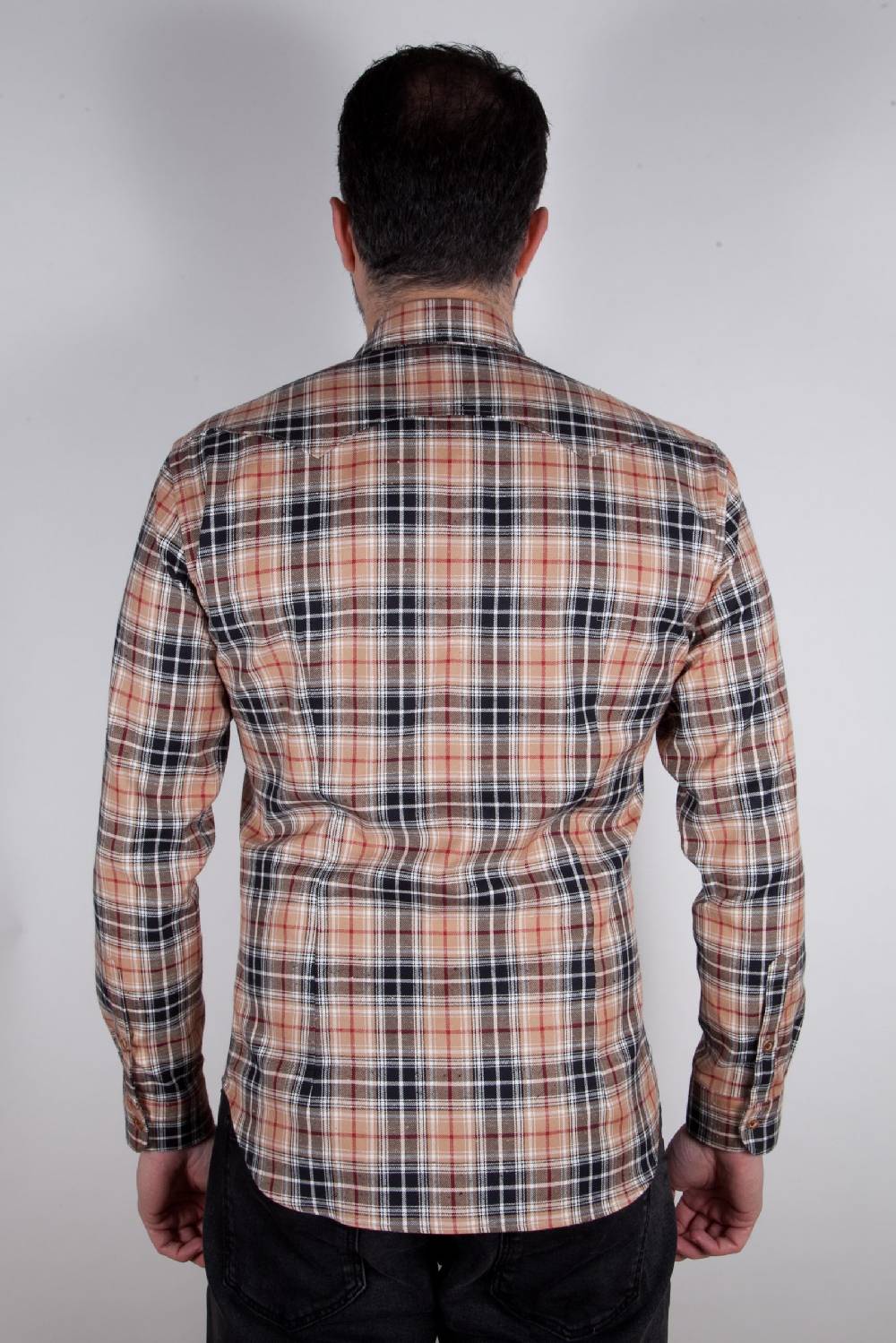 Poggianti Camicia a quadri VAIANO-95F-573-01 Convenienza