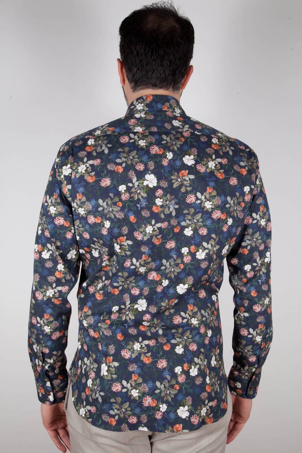 Poggianti Camicia con stampa ASCIANO-73-569-02 Italia