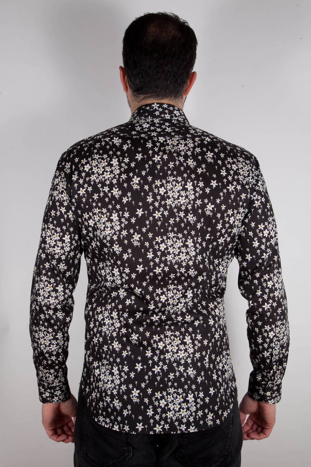 Poggianti Camicia con stampa floreale FIRENZE-UBBF-555-02 In Linea