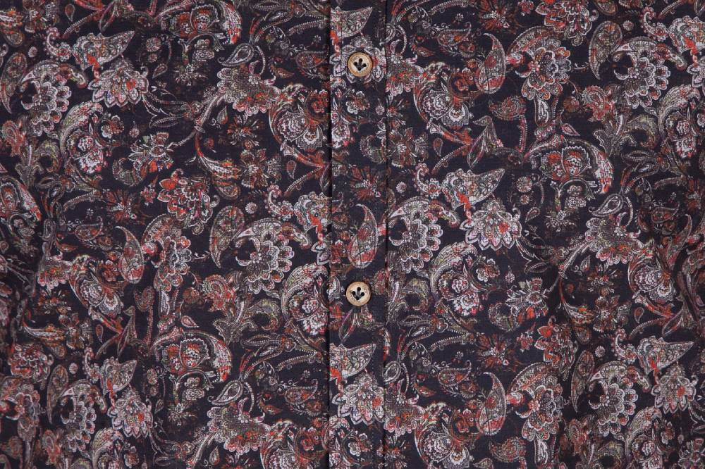 Poggianti Camicia con stampa PISA-31F-549-01 Nuovo