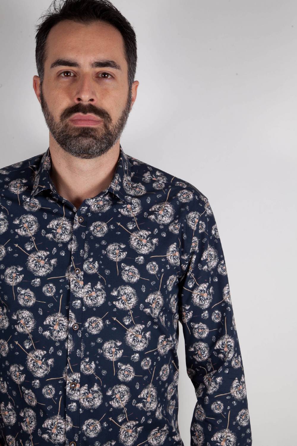 Poggianti Camicia con stampa PISA-73-532-01 Saldi