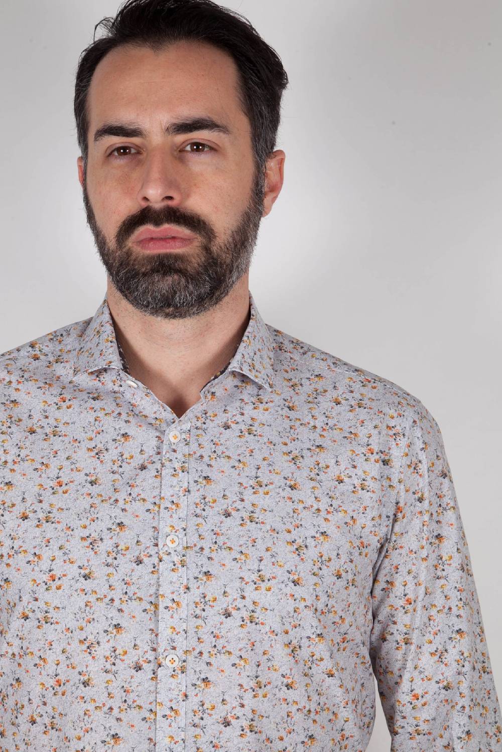 Poggianti Camicia con stampa PRACCHIA-62M-513-03 Negozio