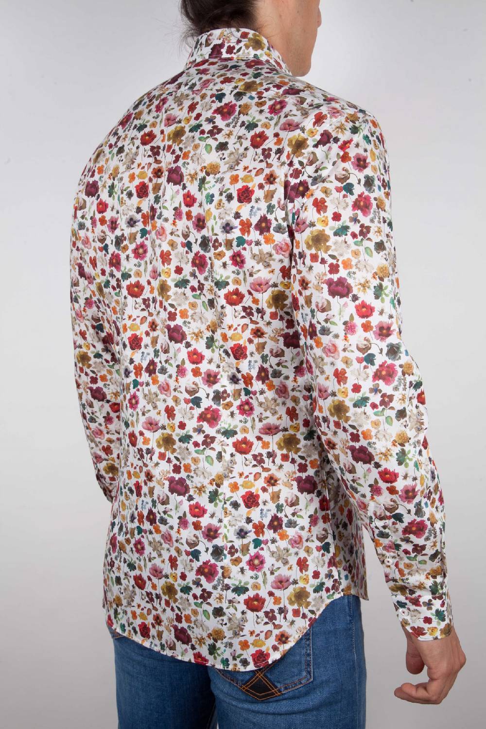 Poggianti Camicia Fantasia Collo Morbido Multicolor Latest fashion