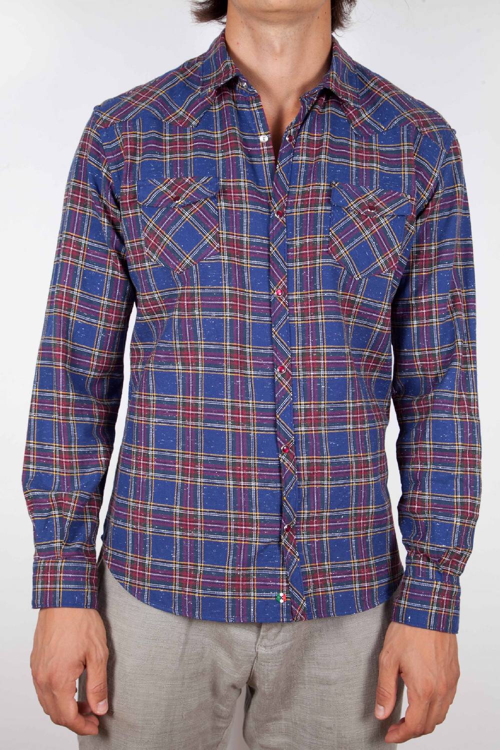 Poggianti Camicia Quadri