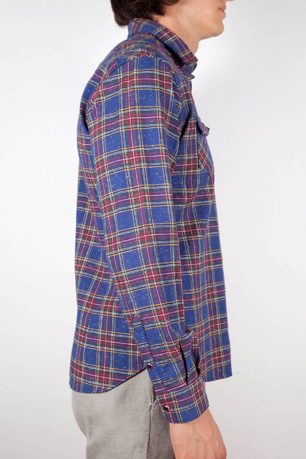 Poggianti Camicia Quadri Liquidazione