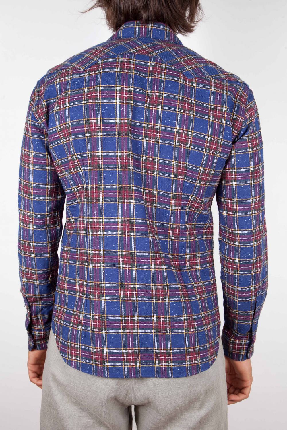 Poggianti Camicia Quadri Liquidazione