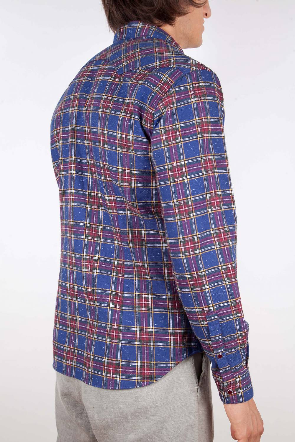 Poggianti Camicia Quadri Liquidazione