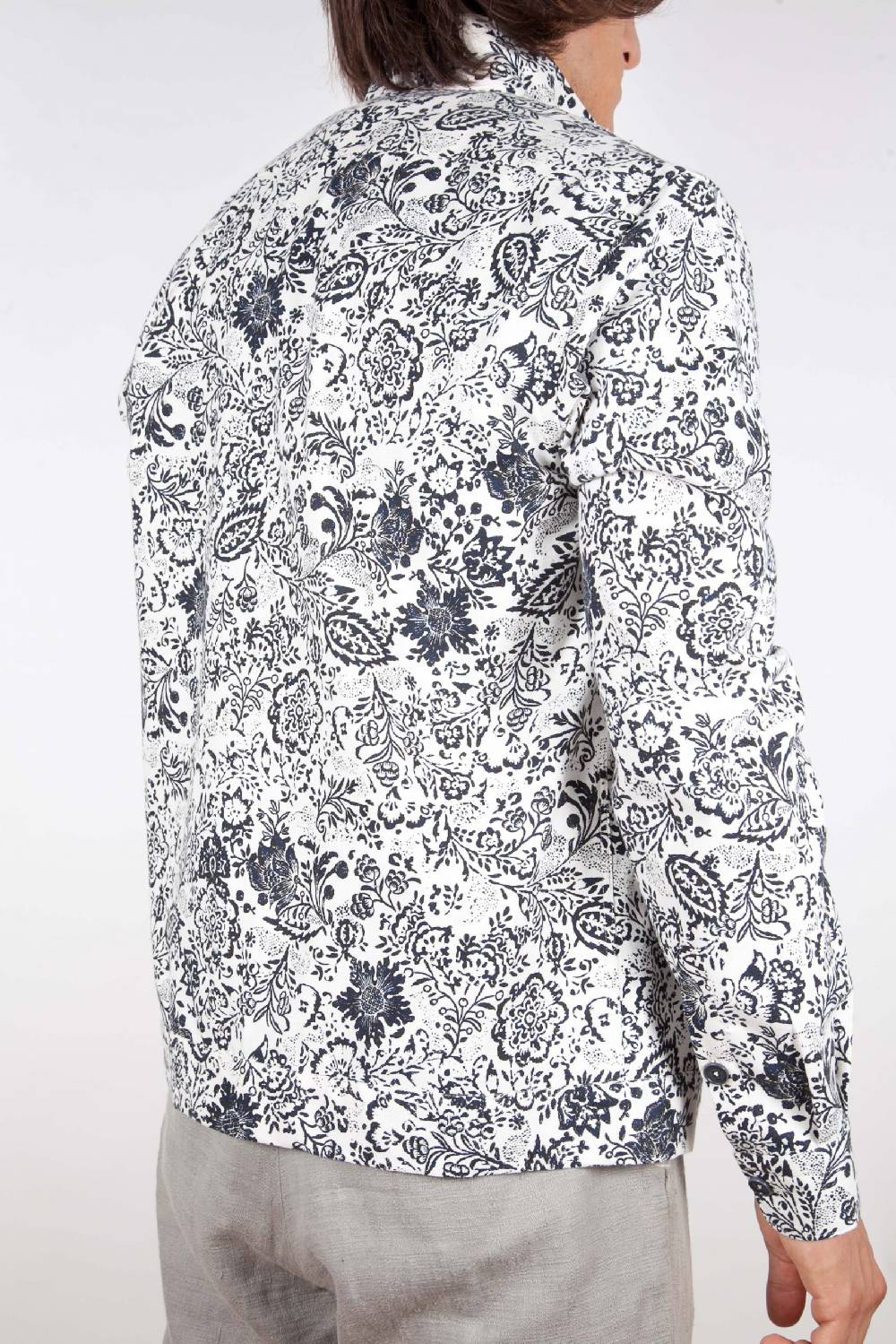 Poggianti Camicia Fantasia Collo Morbido Comprane uno, ottenene uno gratis