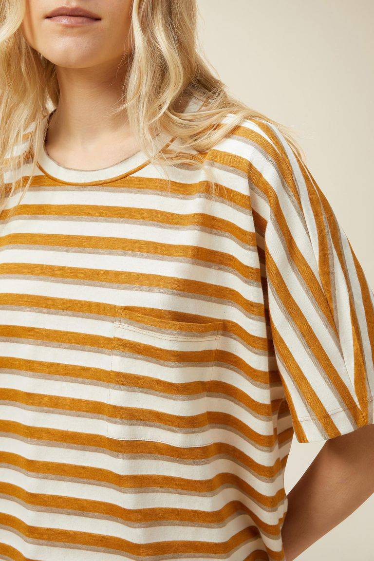 Pomandere T-shirt con taschino sul petto Outlet
