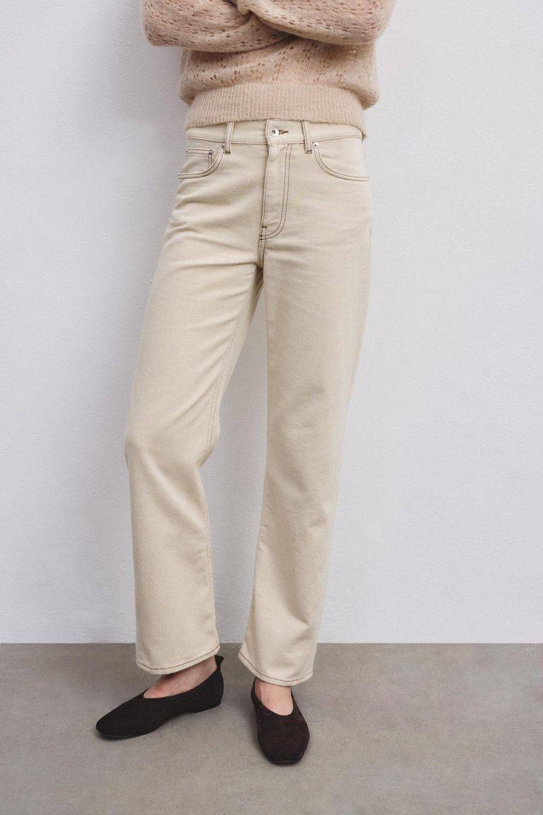 Pomandere Pantalone 5 tasche in bull denim In Linea