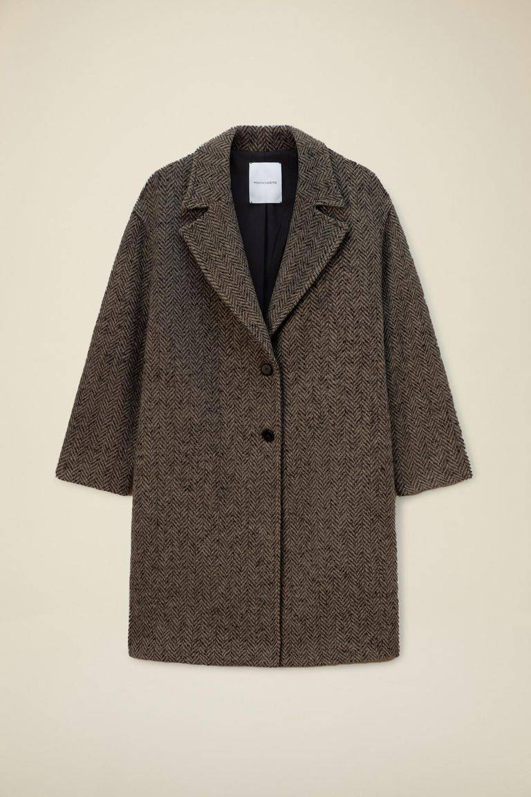 Pomandere Cappotto in resca di lana Nuovo