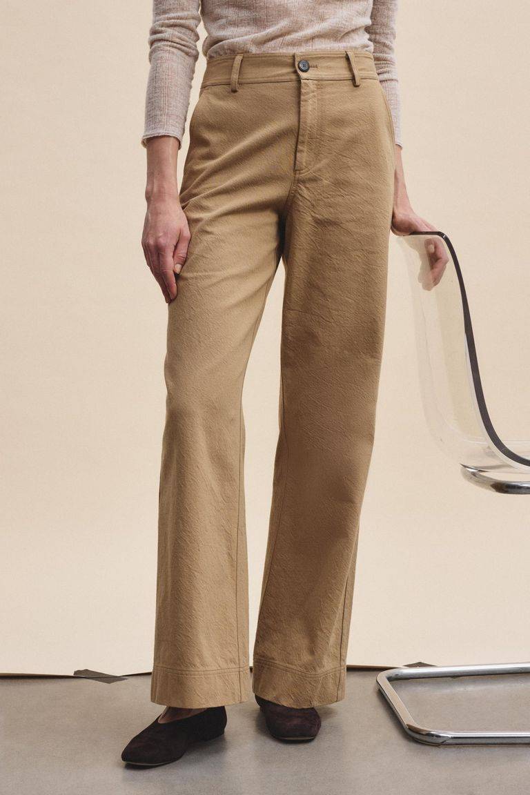 Pomandere Pantalone in diagonale di cotone lana Soddisfazione Garantita