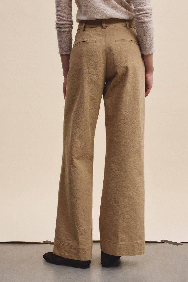 Pomandere Pantalone in diagonale di cotone lana Soddisfazione Garantita