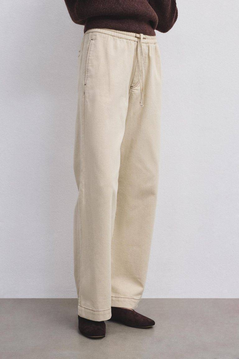 Pomandere Pantalone in bull denim Consegna Veloce