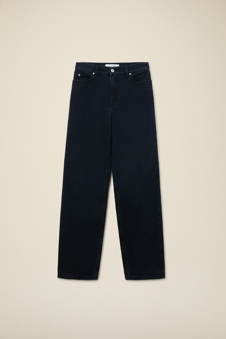 Pomandere Pantalone 5 tasche in denim scuro Saldi Di Fabbrica