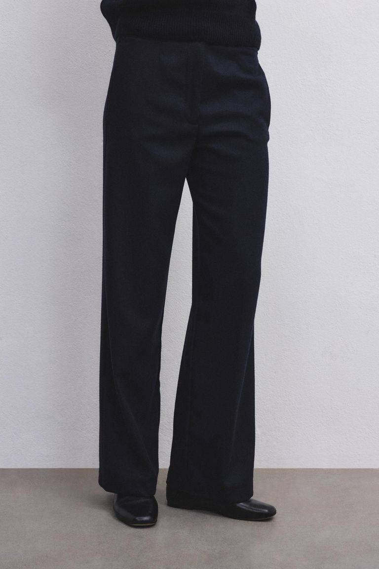 Pomandere Pantalone iconico in flanella misto lana Moda