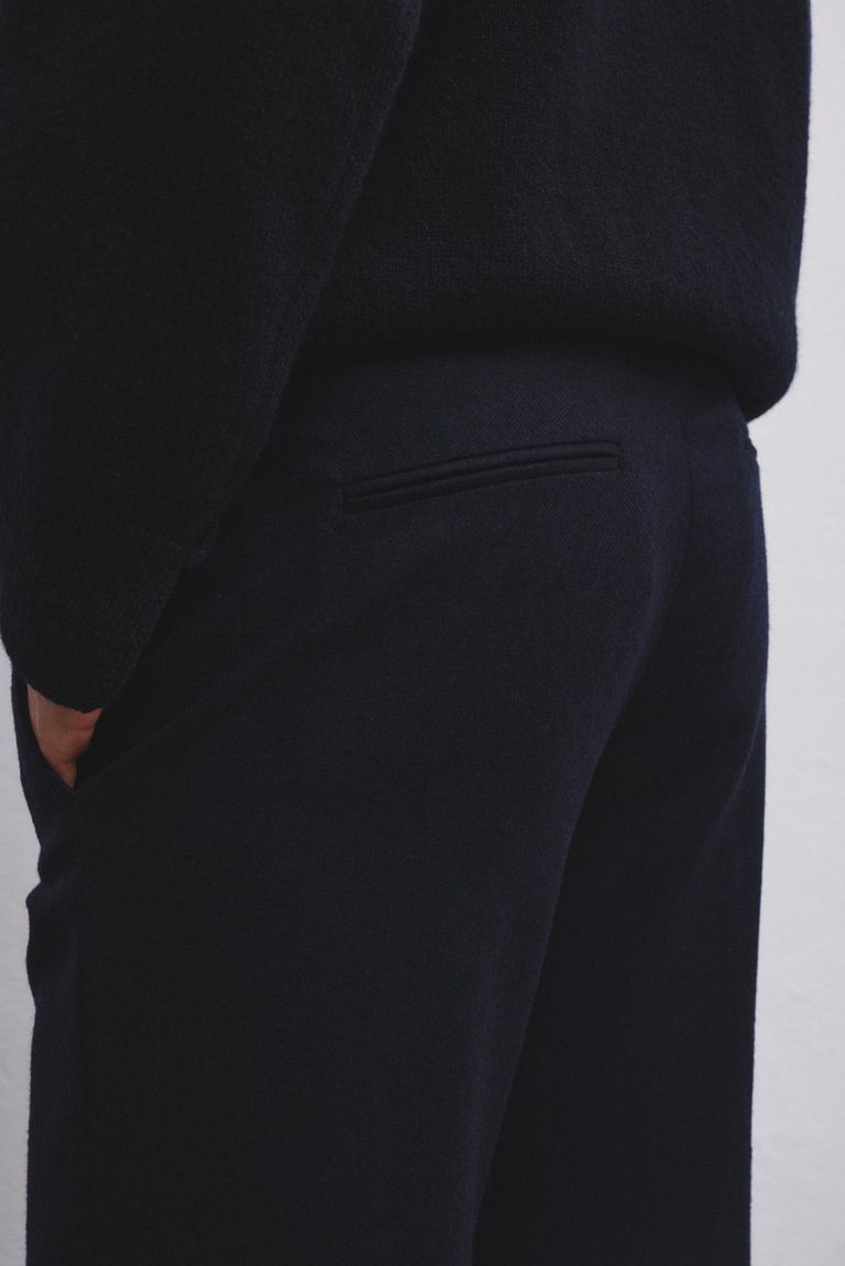 Pomandere Pantalone iconico in flanella misto lana Moda