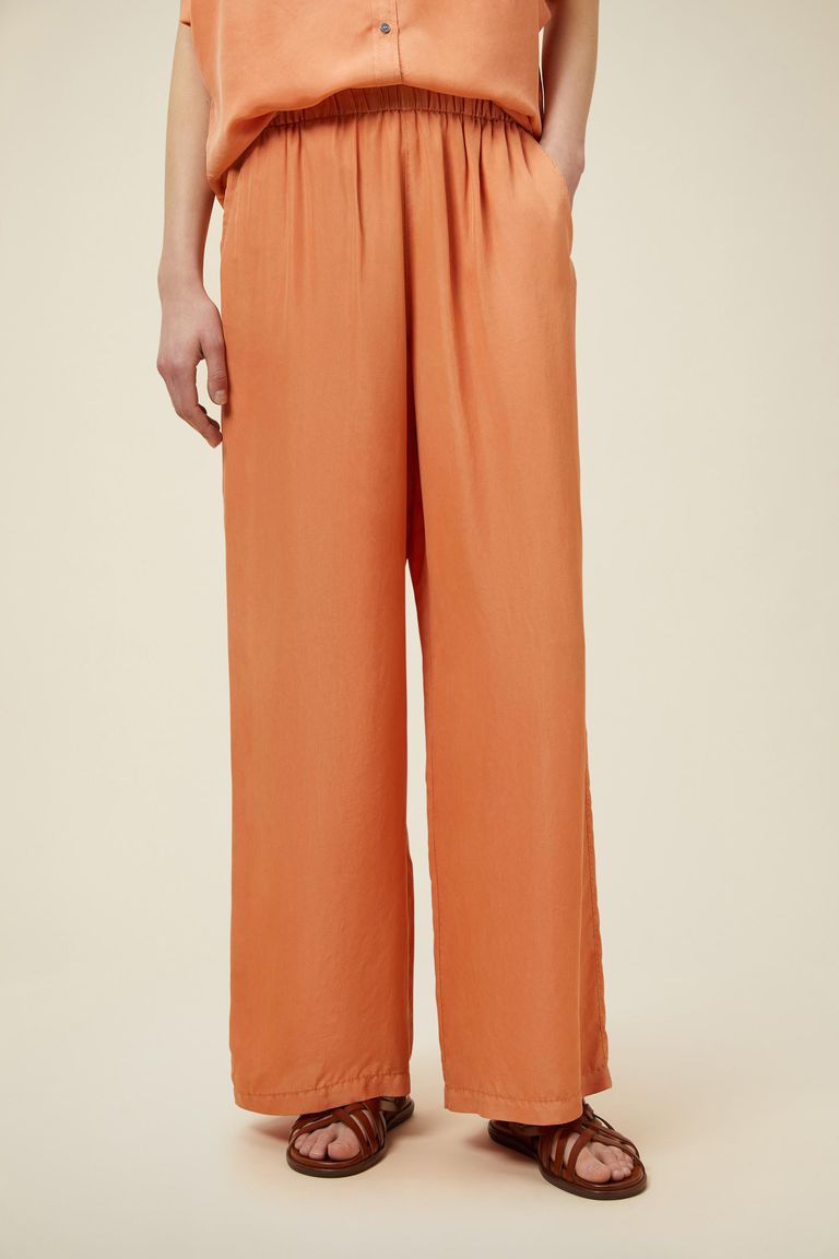 Pomandere Pantalone ampio con elastico in vita, tinto naturalmente Pezzi Unici