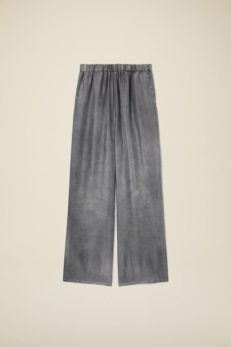 Pomandere Pantalone ampio con elastico in vita, tinto naturalmente In Vendita