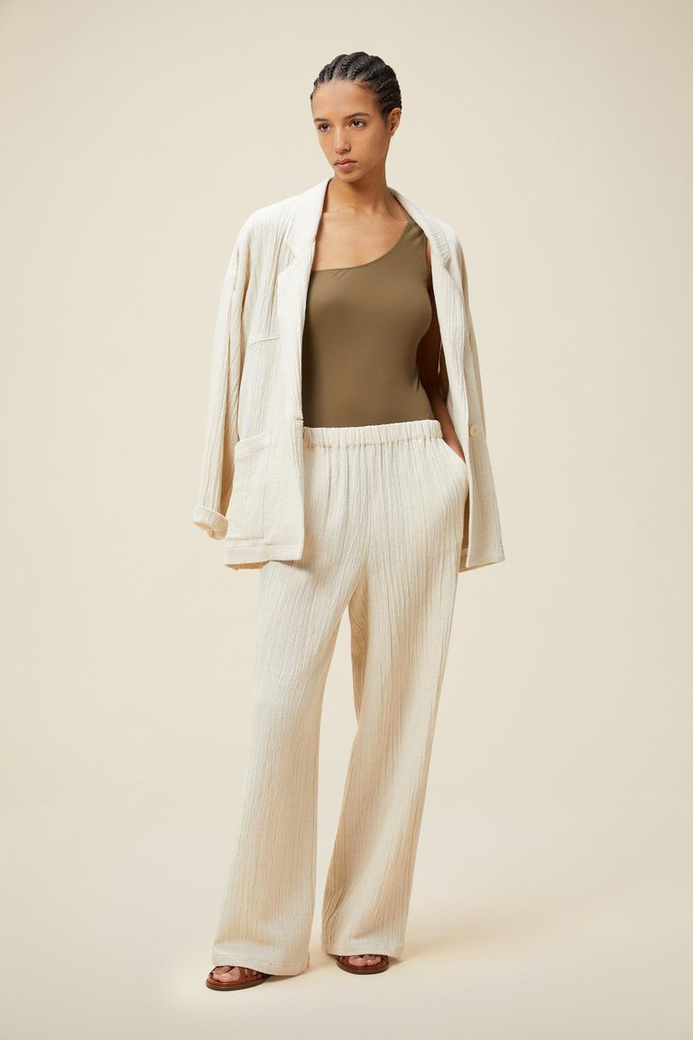 Pomandere Pantalone ampio con elastico in vita Sottocosto