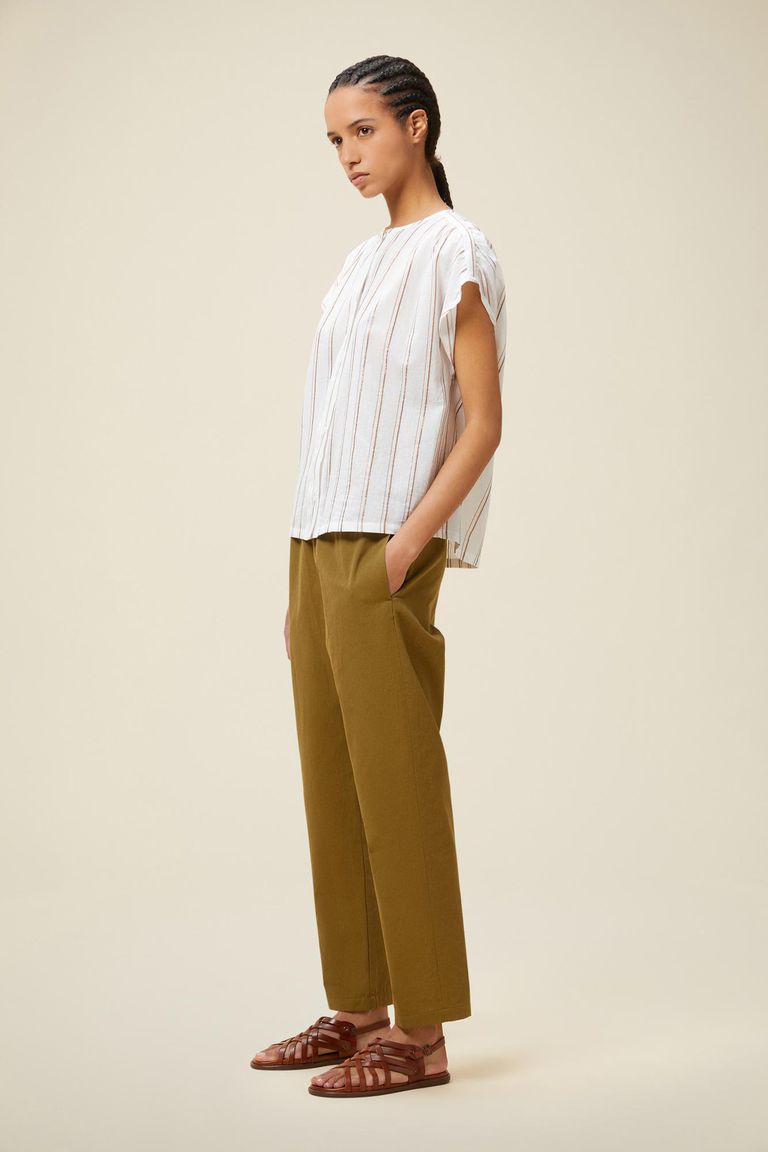 Pomandere Top rigato lurex Offerta