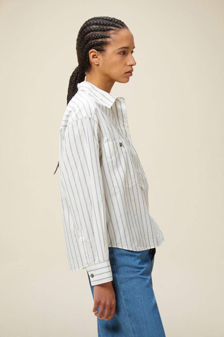 Pomandere Camicia a polo rigata Italia