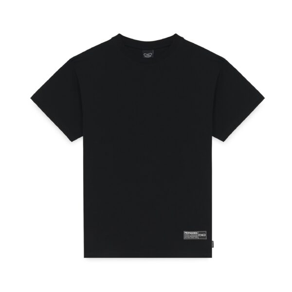 Propaganda Label Camo T-Shirt – Black Saldi