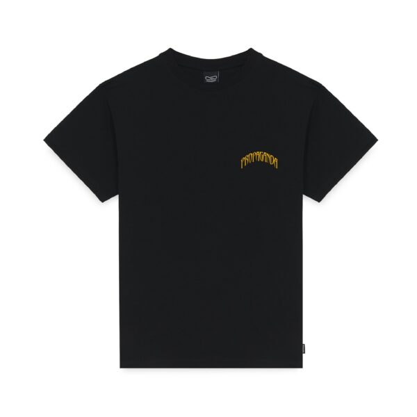 Propaganda Triangle Deer T-Shirt – Black Presa