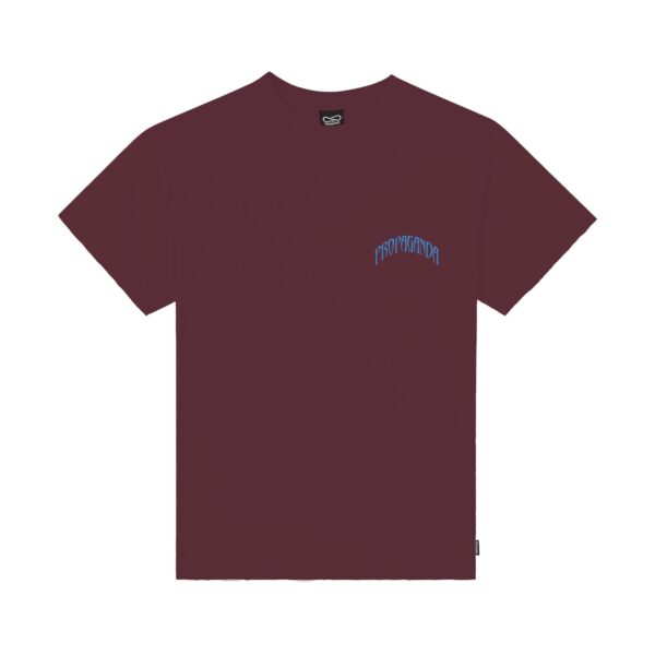 Propaganda Triangle Panther T-Shirt – Garnet In Vendita