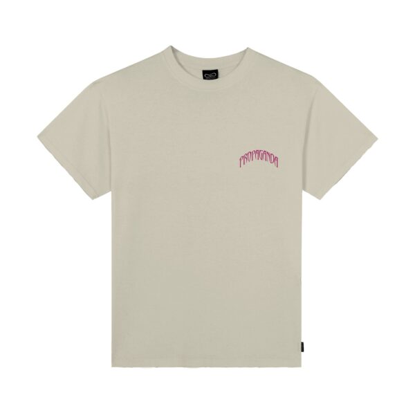Propaganda Triangle Web T-Shirt – Bone Offerte
