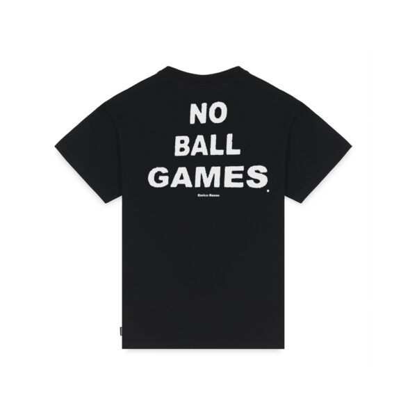 Propaganda Propaganda x Enrico Rassu “No Ball Games” Tee – Black Acquista Ora