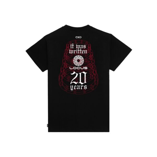 Propaganda Propaganda x Locus Festival “20 Years” Tee – Black Consegna Veloce