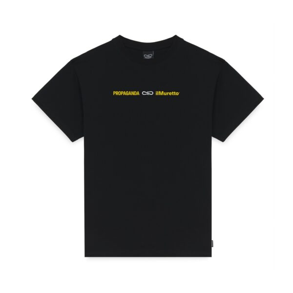 Propaganda Propaganda x ilMuretto “Ribs Smile Tee” – Black Moda
