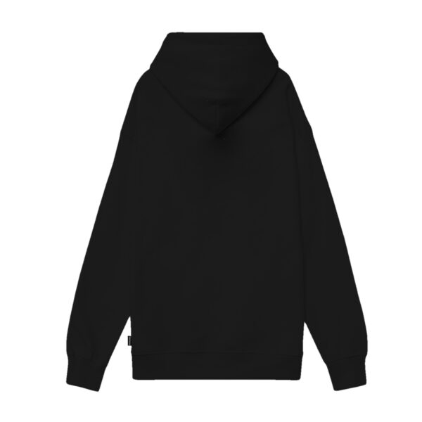 Propaganda Logo Pin Stripe Hoodie – Black Prezzo di fabbrica