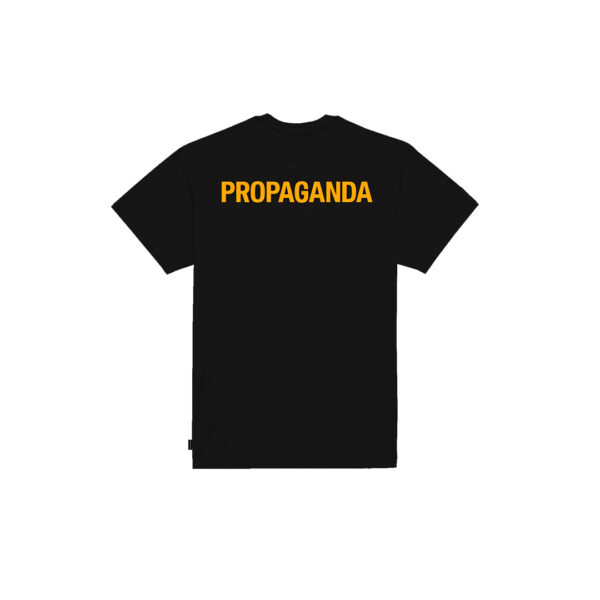 Propaganda Logo Steel Tee – Black Offerta esclusiva