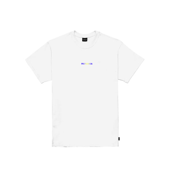 Propaganda Ribs Gradient Tee – White Prezzo basso